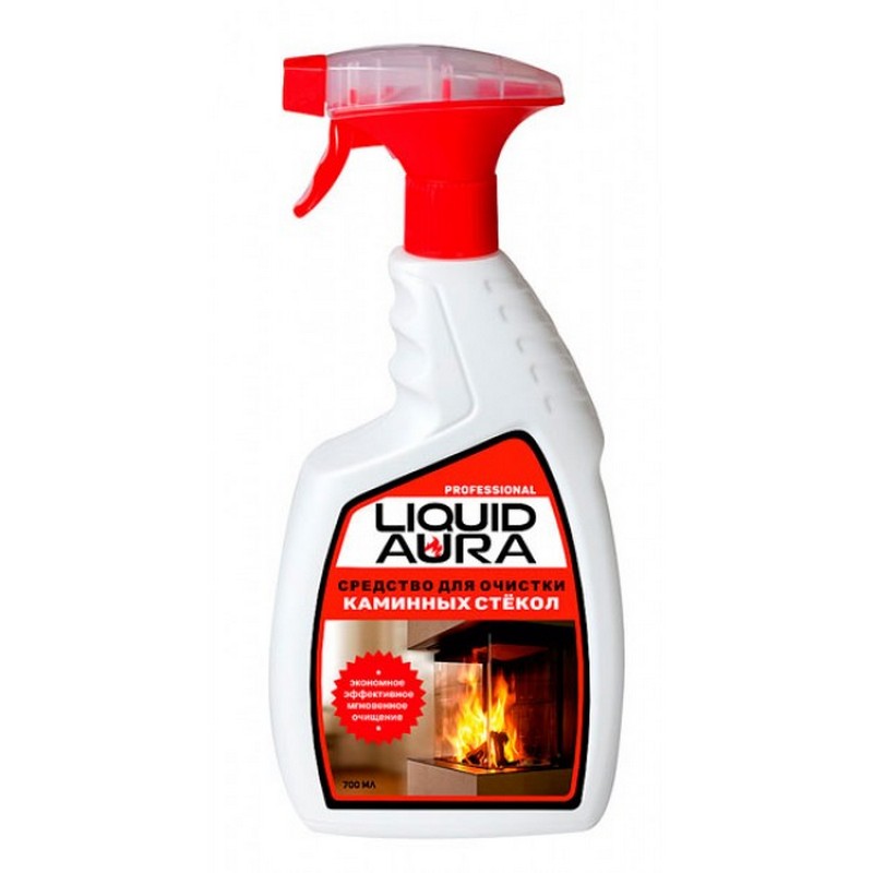 Жидкость для чистки каминных стёкол LIQUID AURA 250мл