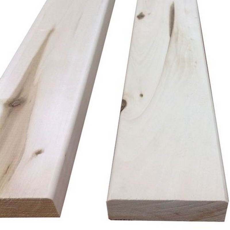 Полог-доска Осина 25*85*2200 сорт "В"