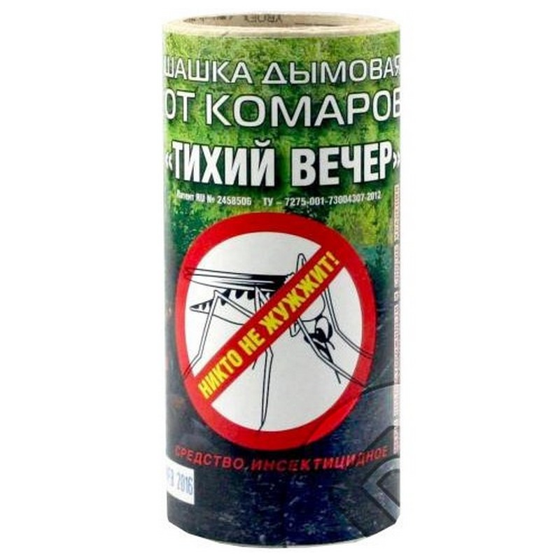 Шашка дымовая от комаров ШДП "Тихий Вечер"