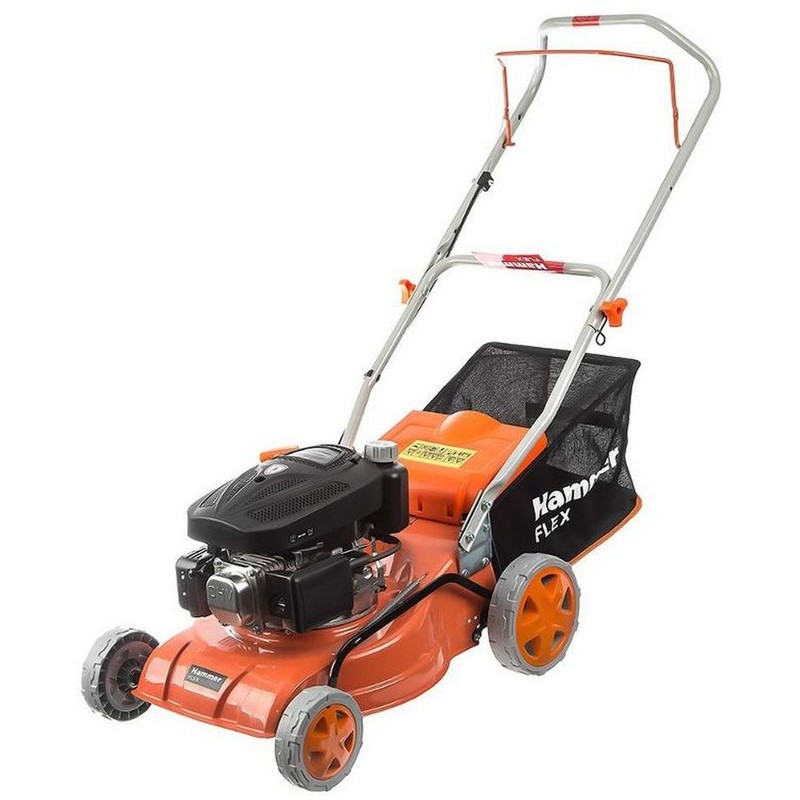 Газонокосилка бенз. HAMMER Flex KMT100B, 1,8кВт/2,45л.с. 40см 25-65мм 45л 19кг