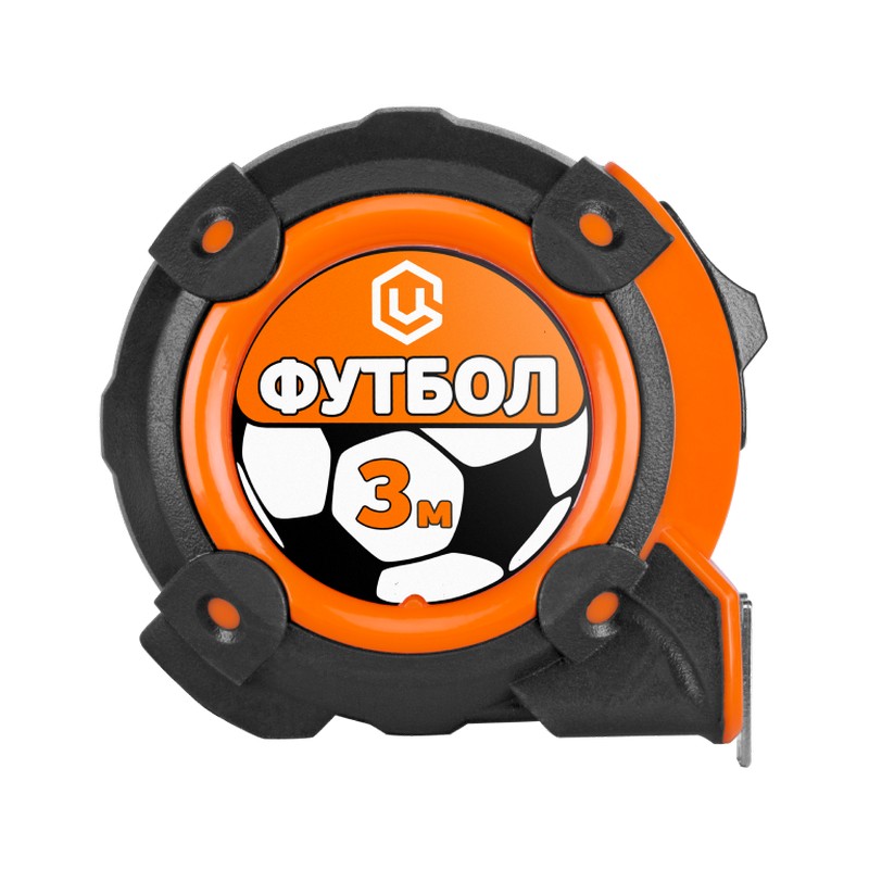 Рулетка 3м 16мм ЦИ 2018-3 Футбол