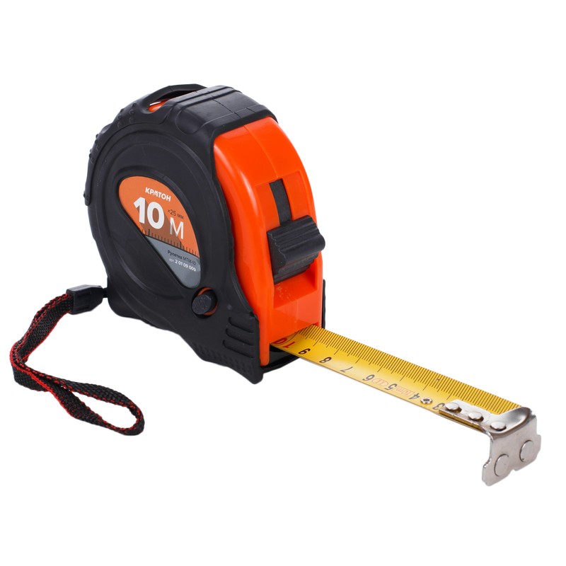 Рулетка 10м КРАТОН MTR-10 20110009