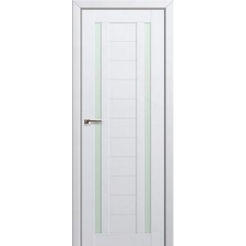 Полотно дверное мод. 15U 2000*600 цвет Аляска стекло матовое
