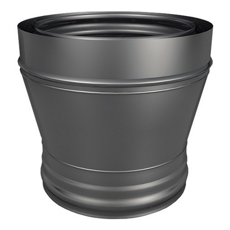 Шибер-Переход МОНО/ТЕРМО d 115/180 (0,8+0,5мм) н/ж