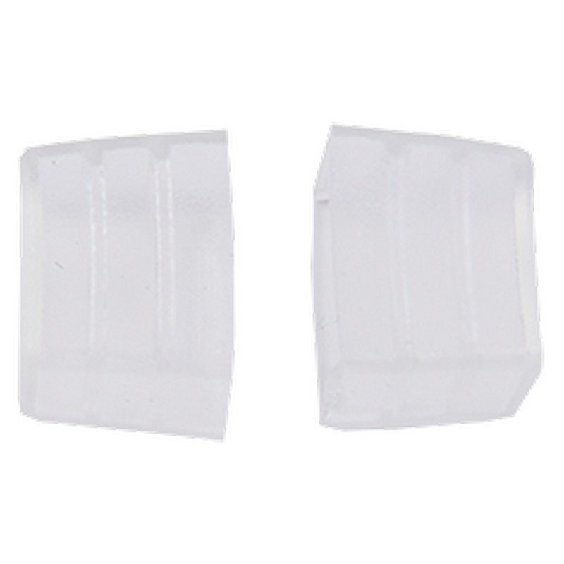 Заглушка торцевая св/д лент 220в 16х8мм IP68 Ecola SCCA16ESB (10)