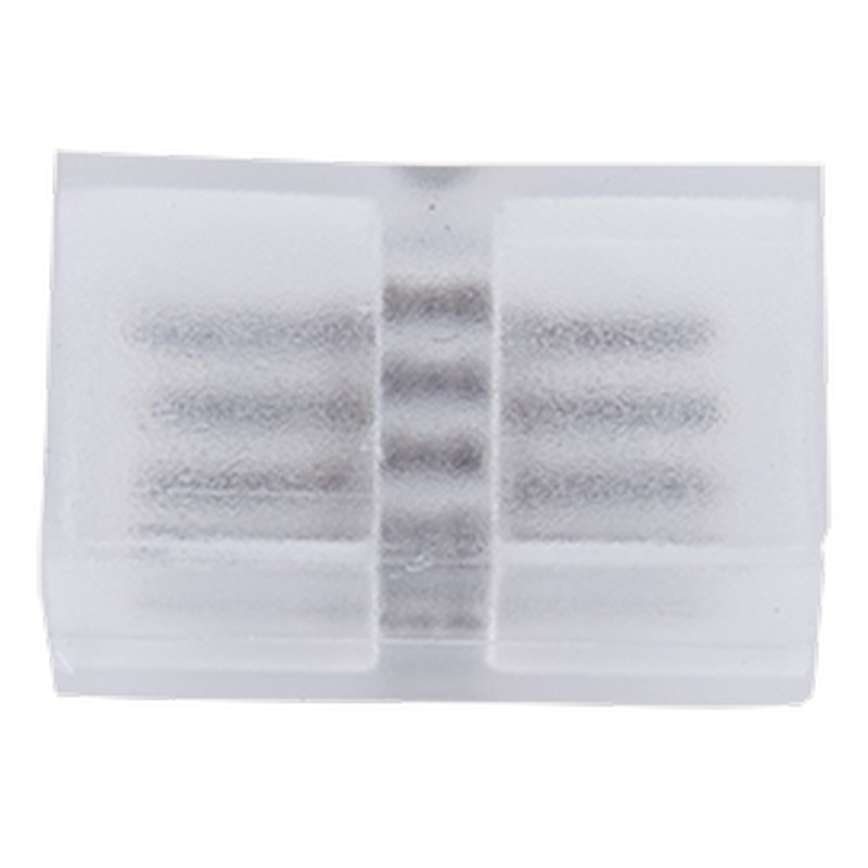 Коннектор для св/д лент 220в 16х8мм 4-конт. жесткий соединитель лента-лента IP68 Ecola SCNM16ESB