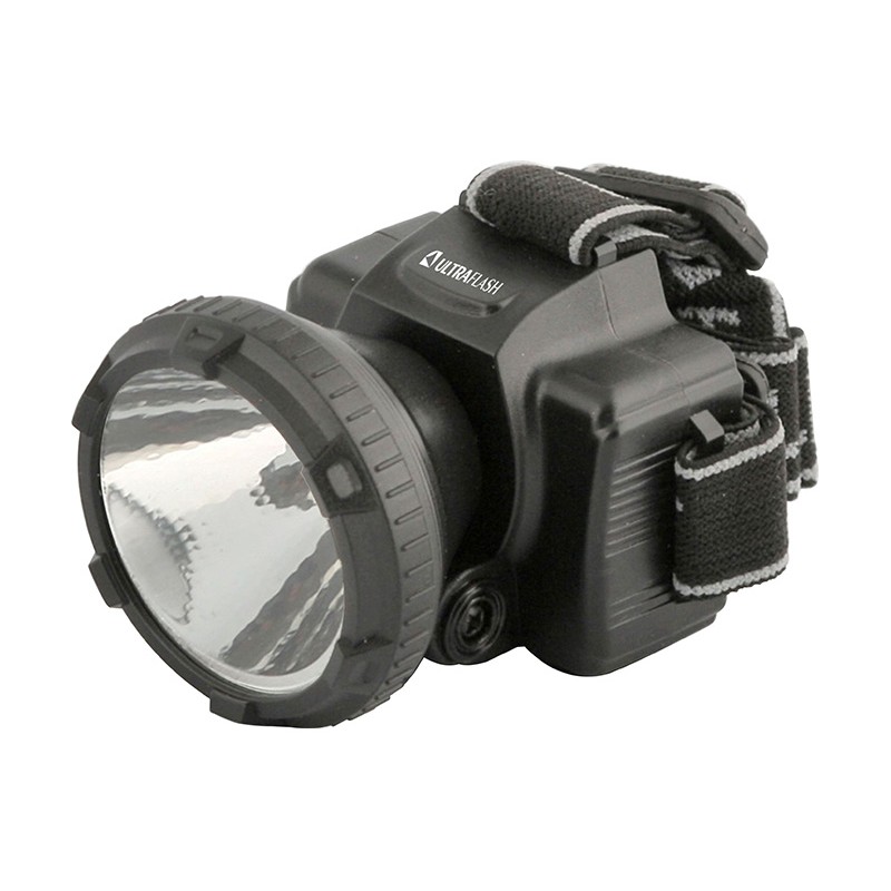 Фонарь налобный аккум. 1-LED 2-реж. LED5366 Ultraflash 11649