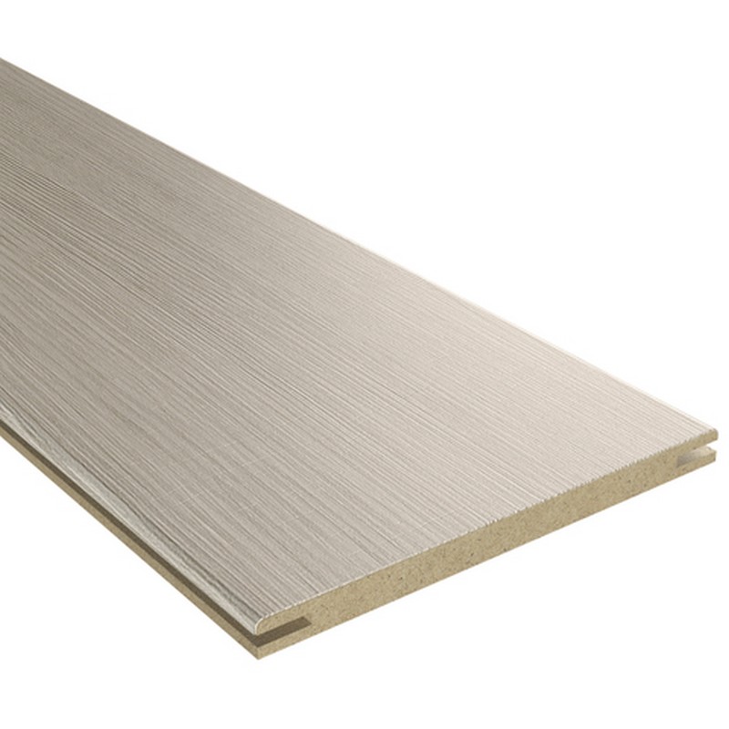 Доборный брус 150мм экошпон телескоп беленый дуб