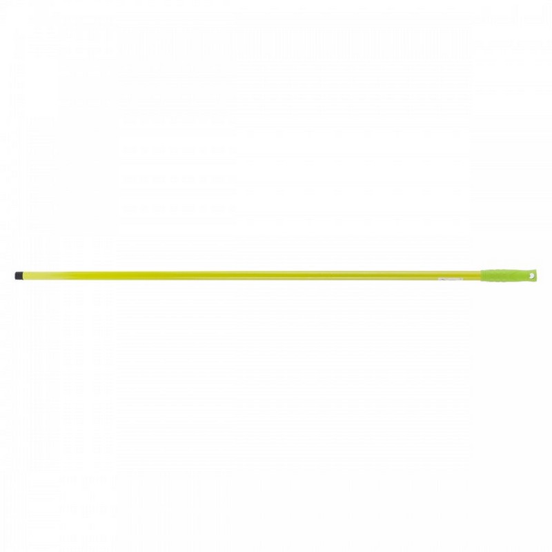 Черенок 130см с резьбой для щеток, метал. зеленый Elfe 93525