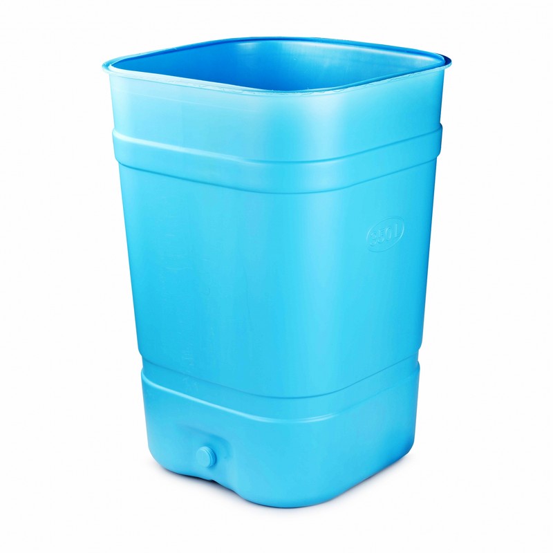 Бочка-бак 300л квадратная без крышки М3049