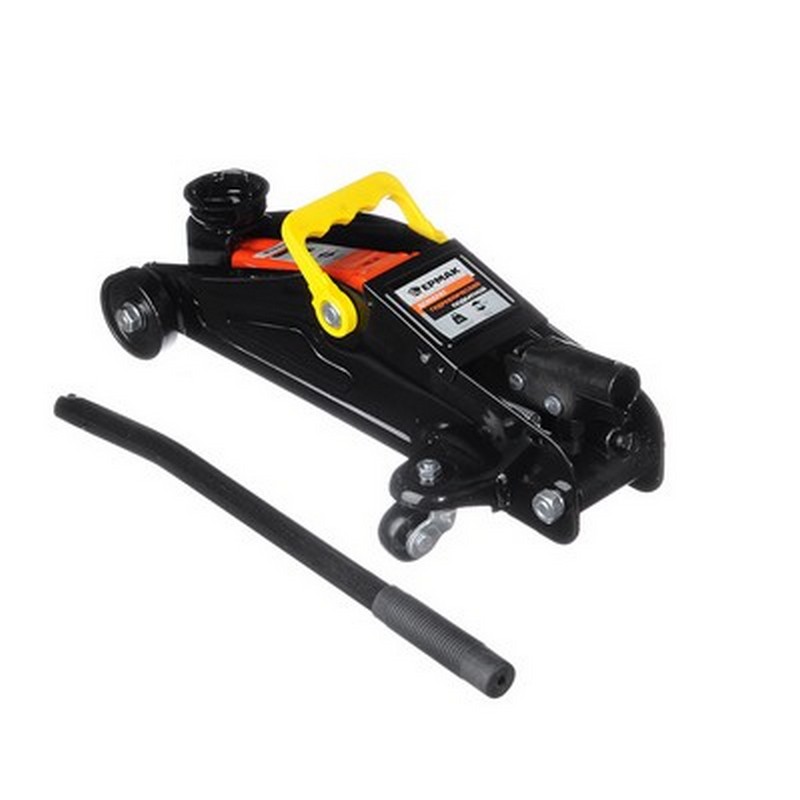 Домкрат гидравл. подкатной 2т 140-340мм кейс ЕРМАК 770-097