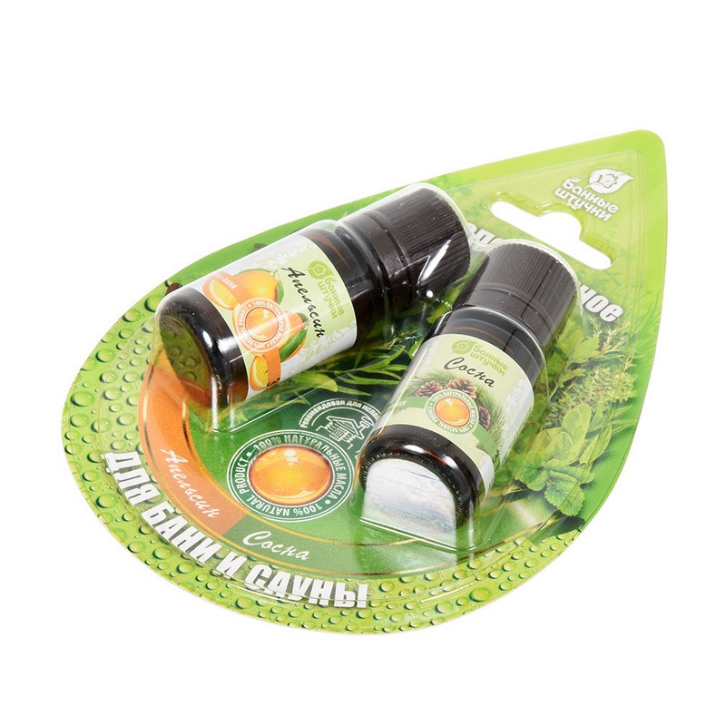 Набор масел 2 флакона "Апельсин"+ "Сосна"