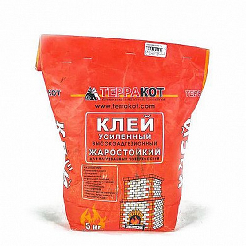 Клей усиленный жаростойкий 5 кг