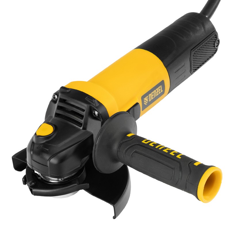 Шлифмашина угловая DENZEL AG125-1100, 125мм 1100вт 3000-11000об/мин