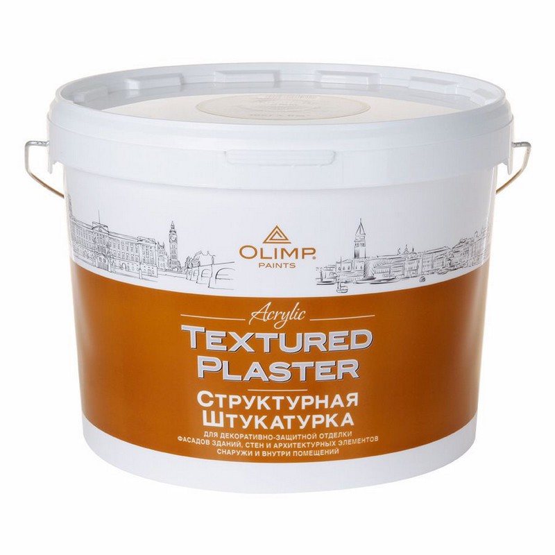 Штукатурка декоративная 2 мм "Кораед" Olimp 16 кг