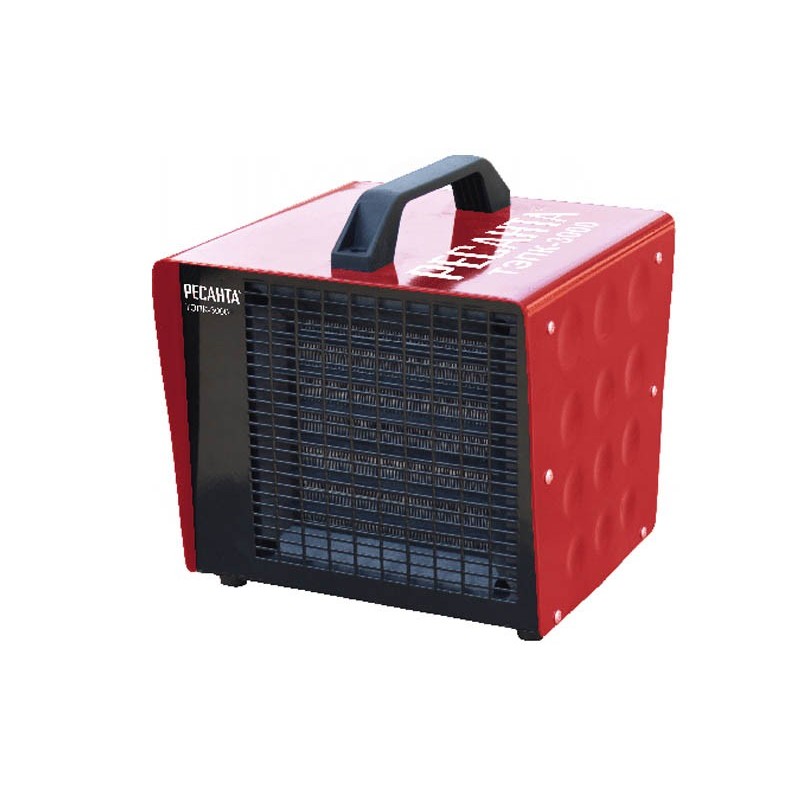 Пушка тепловая электрическая РЕСАНТА ТЭПК-3000, 3000/2000вт керам.нагреватель, квадр.