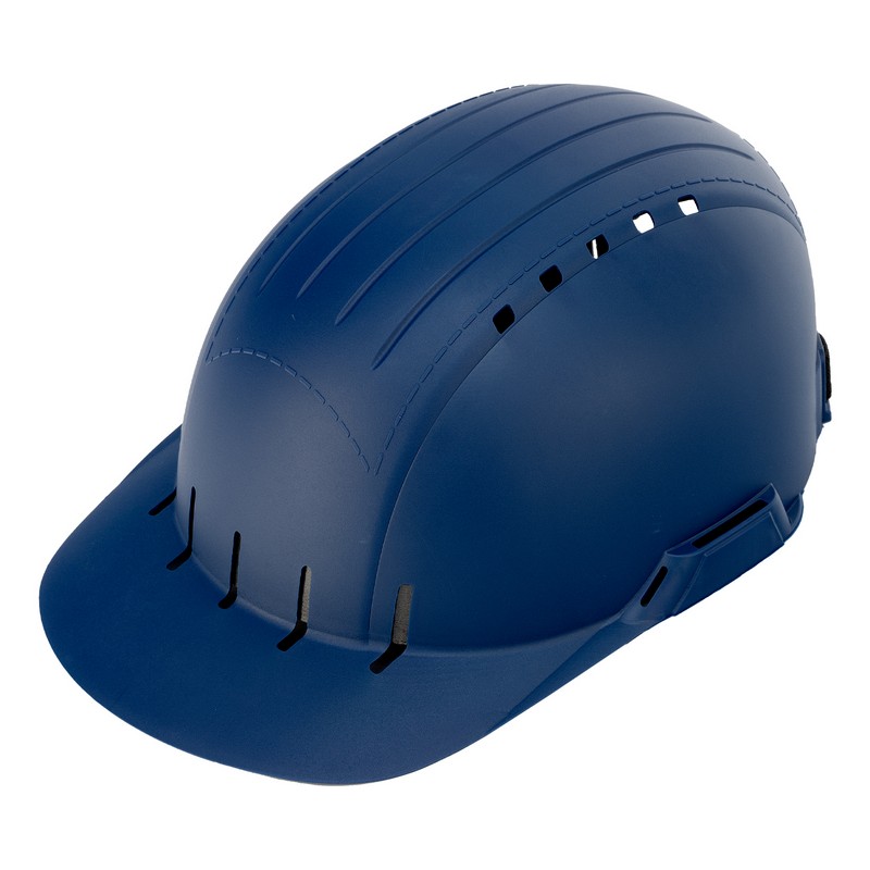 Каскетка защитная пластиковая синяя Сибртех 89170