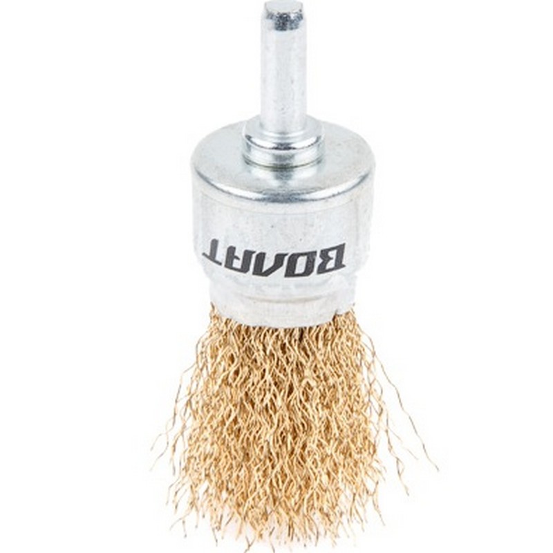 Кордщетка для дрели кистеобразная 25мм мягкая ВОЛАТ 81070-25