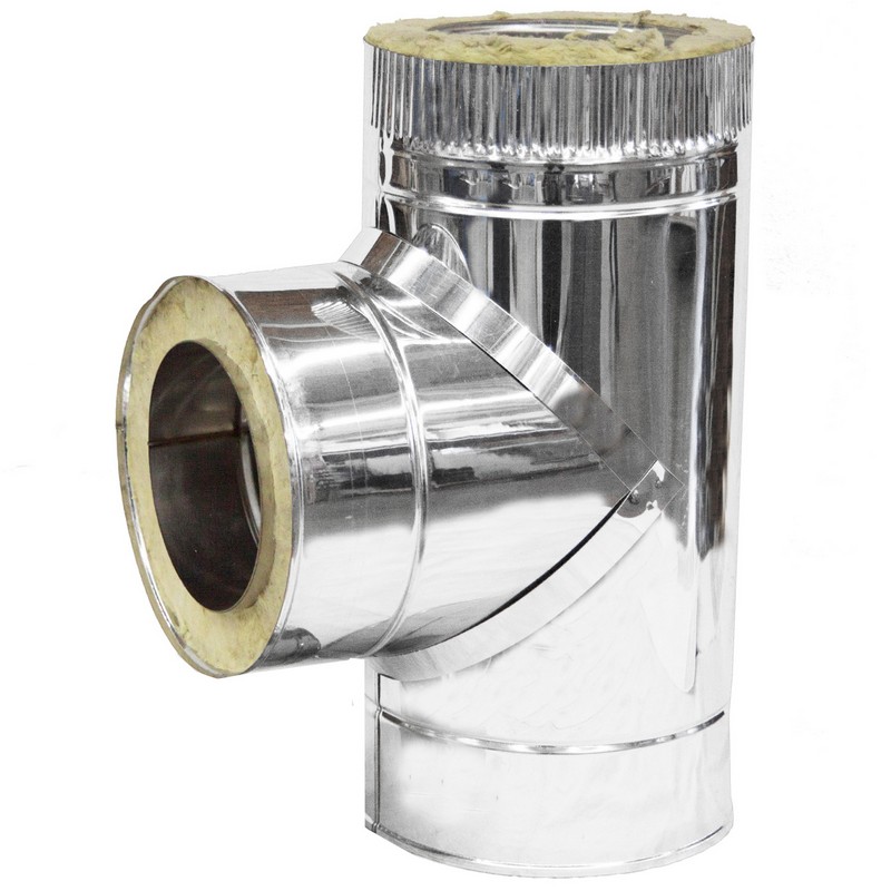 Тройник термо d 200*260/87" (0,8мм+0,5мм) н/ж