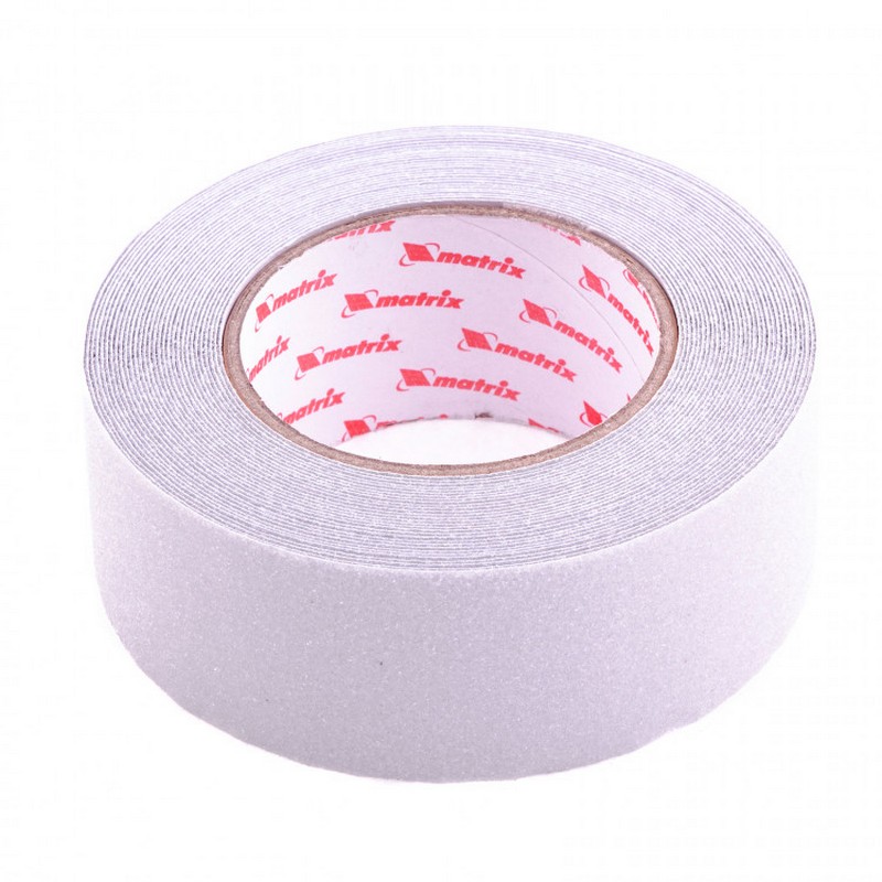 Лента противоскользящая клейкая 50мм 10м прозрачная Matrix 88716