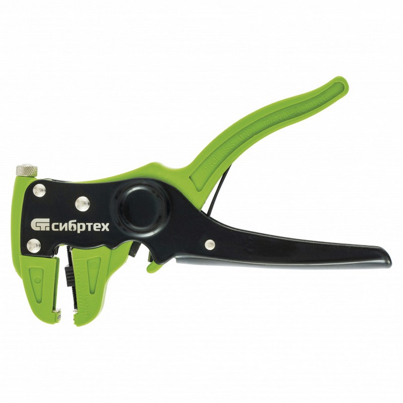 Щипцы для зачистки проводов 0,2-3,5мм.кв. функция обрезания СИБРТЕХ 17731