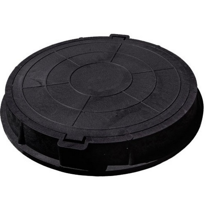 Люк Газонный  735*51 черный 3 т