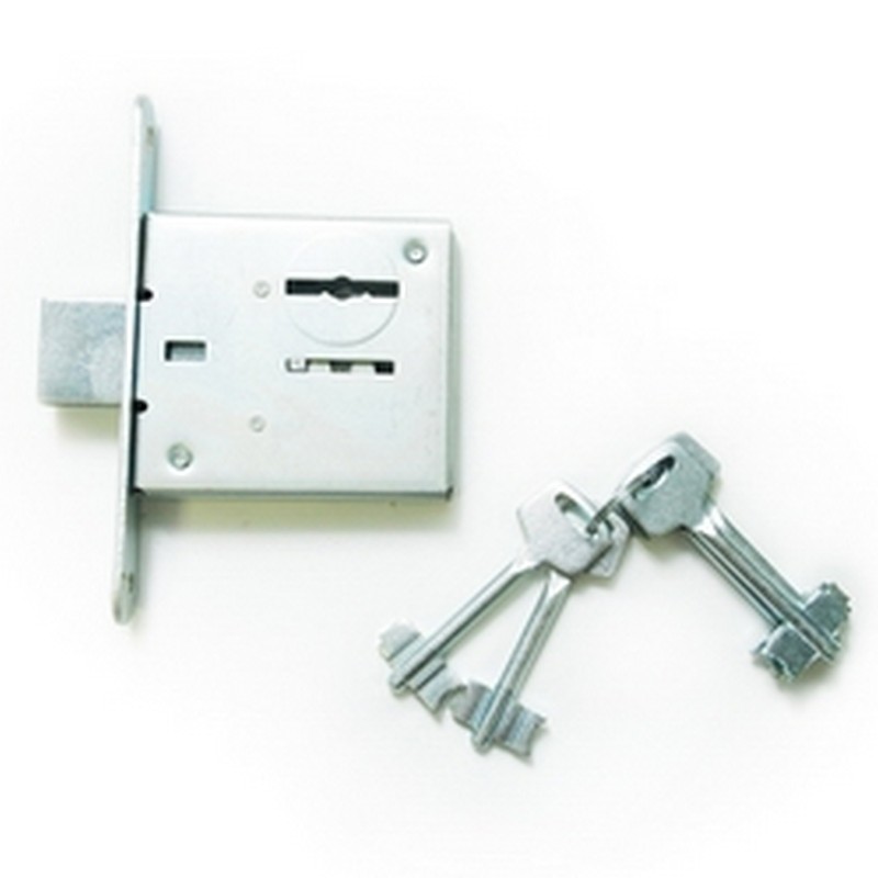 Замок врезной  ЗВ 8-4С(3 ключа)  Ригель С-Пб