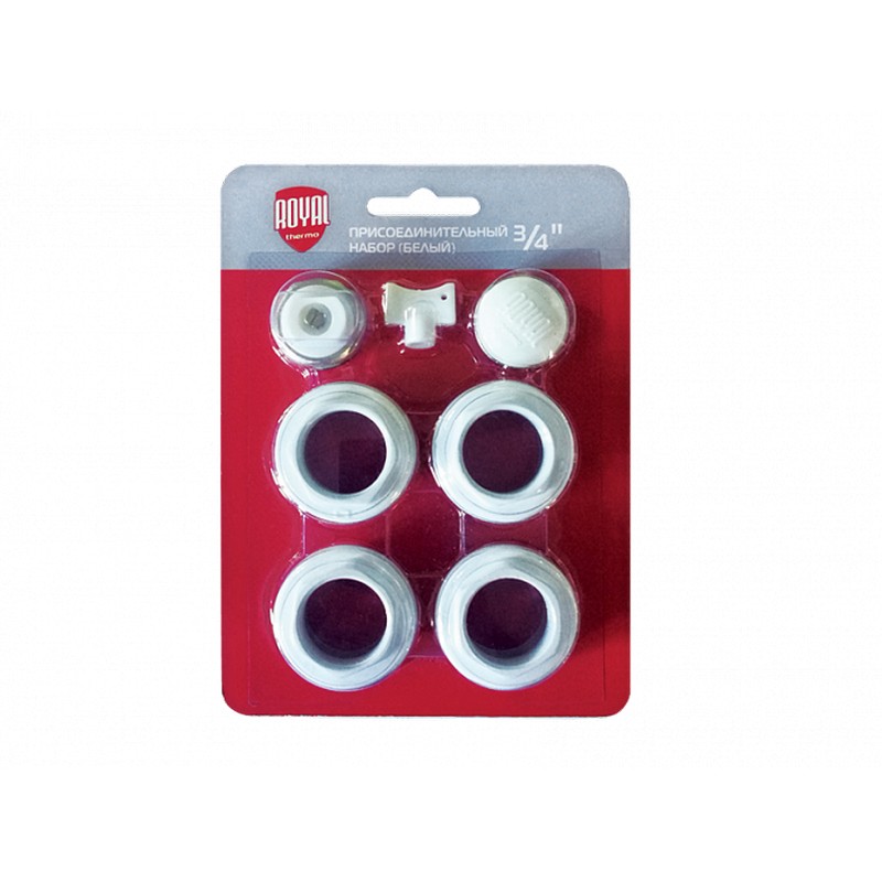 Набор для подключения 3/4", белый
