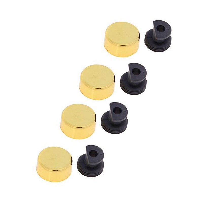 Зеркалодержатель (арт.1189), d=17 мм, без сверления, цвет золото, 4 шт. 2335424