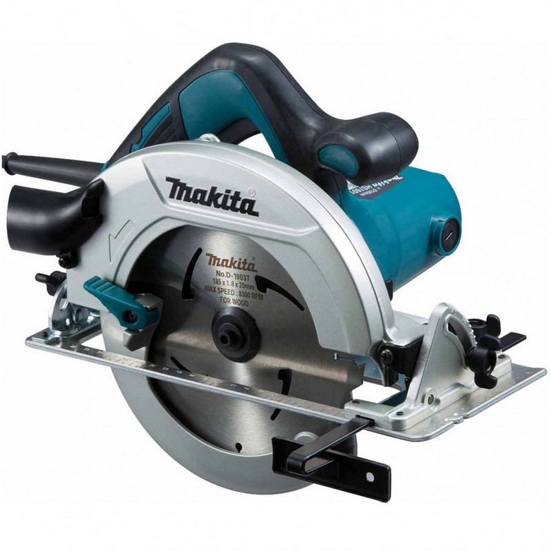 Пила дисковая Makita HS7601, 1200Вт 190/30мм, 66мм 5200об/мин 4кг коробка