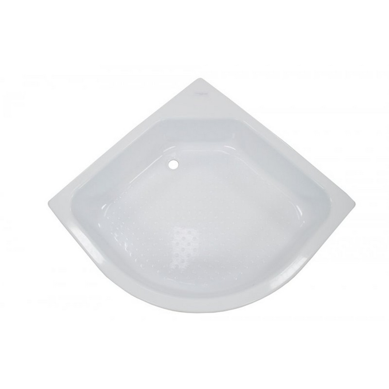 Душевой поддон 100*100 полукруглый средний