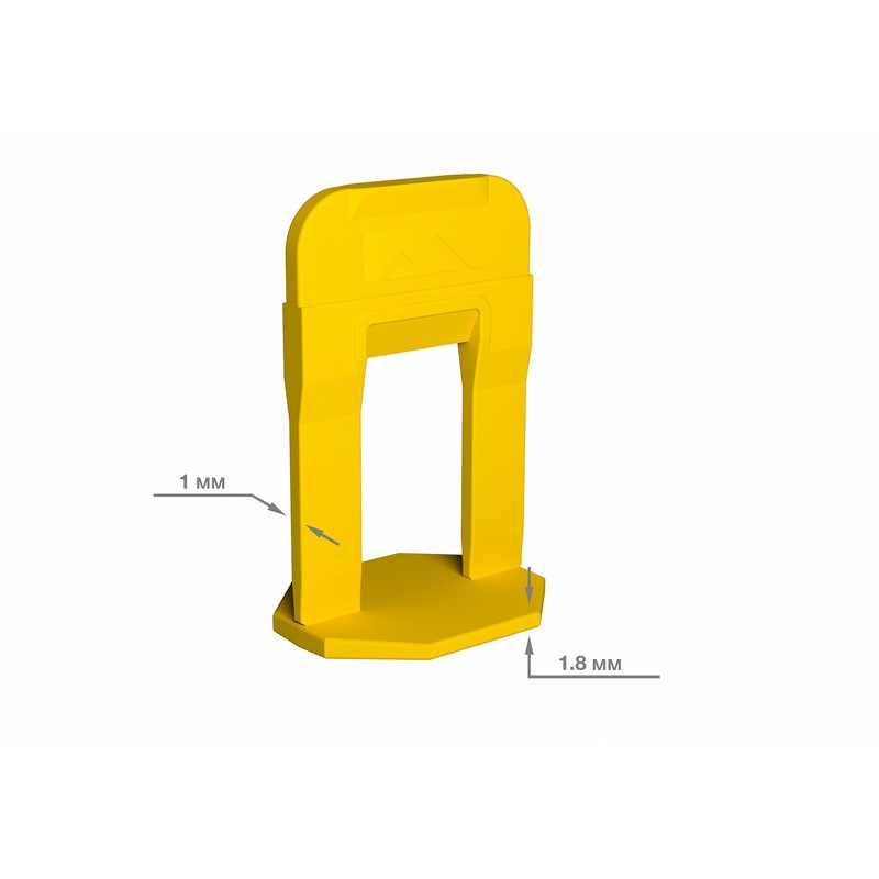 Система выравнивания плитки (СВП) TLS-Profi. Зажим 1мм (100шт)