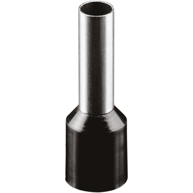 Наконечник-гильза НШвИ 6-12 (100шт) черный Navigator 71099