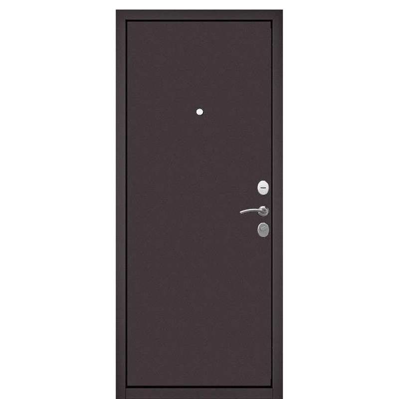 Дверь мет. Famili Eco (антрацит/антрацит) Steel  860 правая