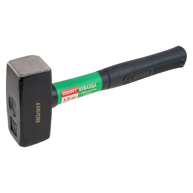 Кувалда 1,5кг фиберглас.рукоят. ВОЛАТ 10530-15