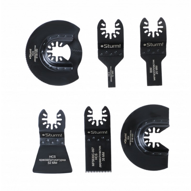 Набор насадок для МФИ (6шт) универсальный STURM MF5630C-SET-U1