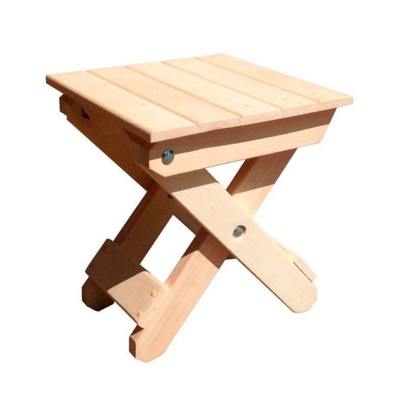 Табурет раскладной осина