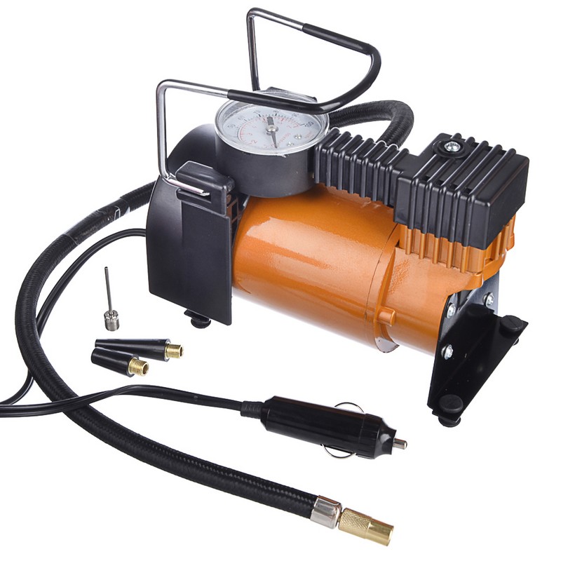 Компрессор автомобильный ТОРНАДО АС-580, 12в 150вт 35л/мин