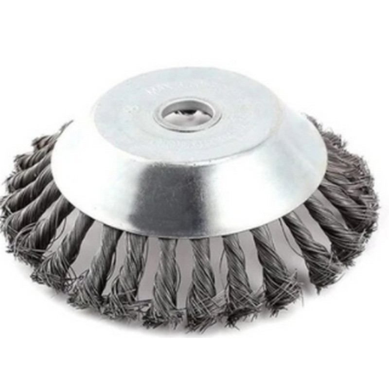 Щетка триммерная 203/25,4мм для зачистки швов тротуарной плитки от раст-ти