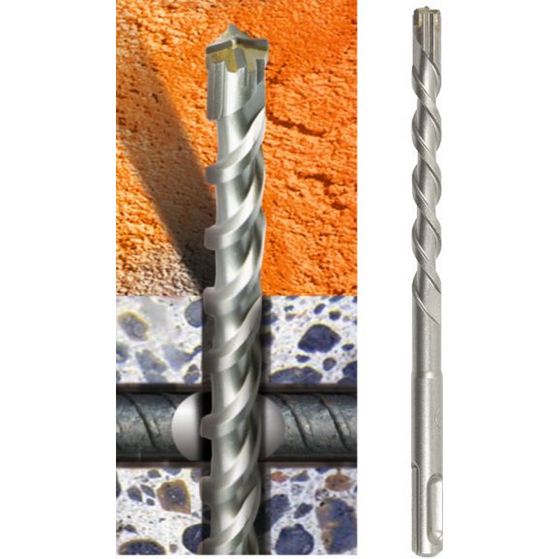 Бур по бетону с арматурой 6х210/140мм SDS-plus КРАТОН 10205003