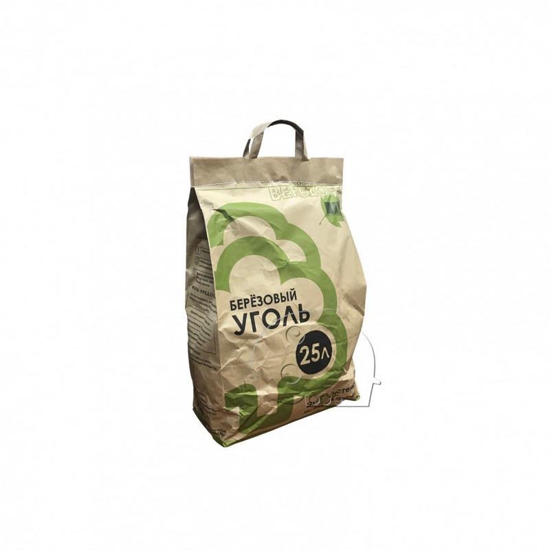Уголь древесный БЕРЕЗОФФ 25л Премиум