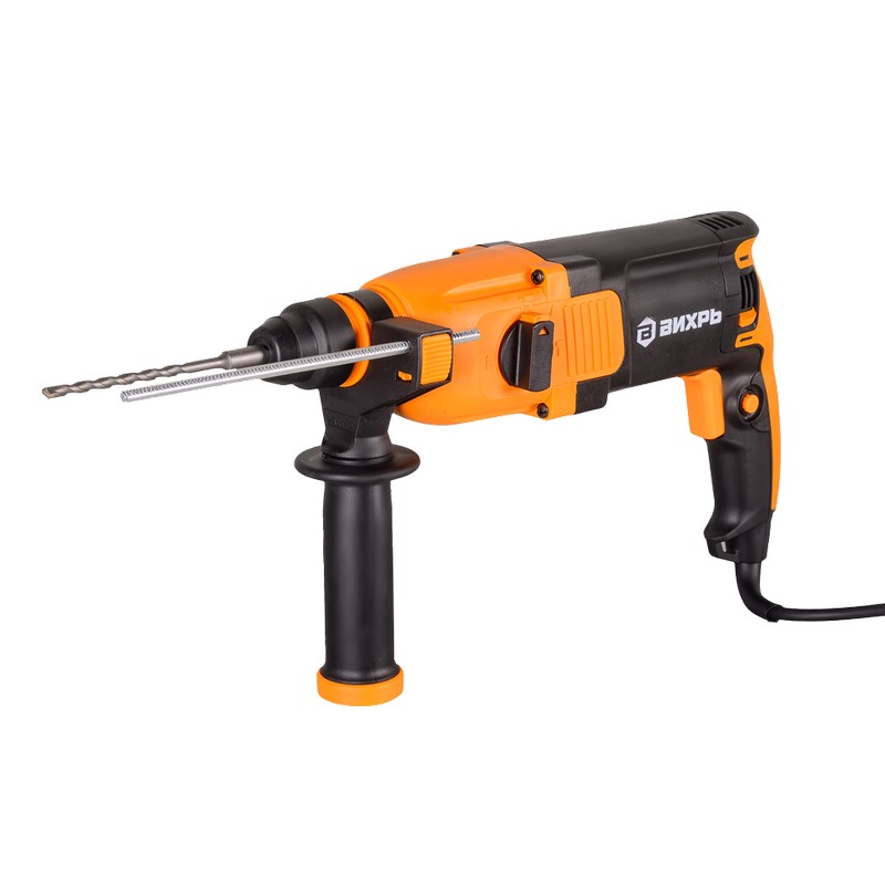 Перфоратор ВИХРЬ П-800К, 800вт 3,2Дж 3-реж. SDS-plus 2,7кг кейс