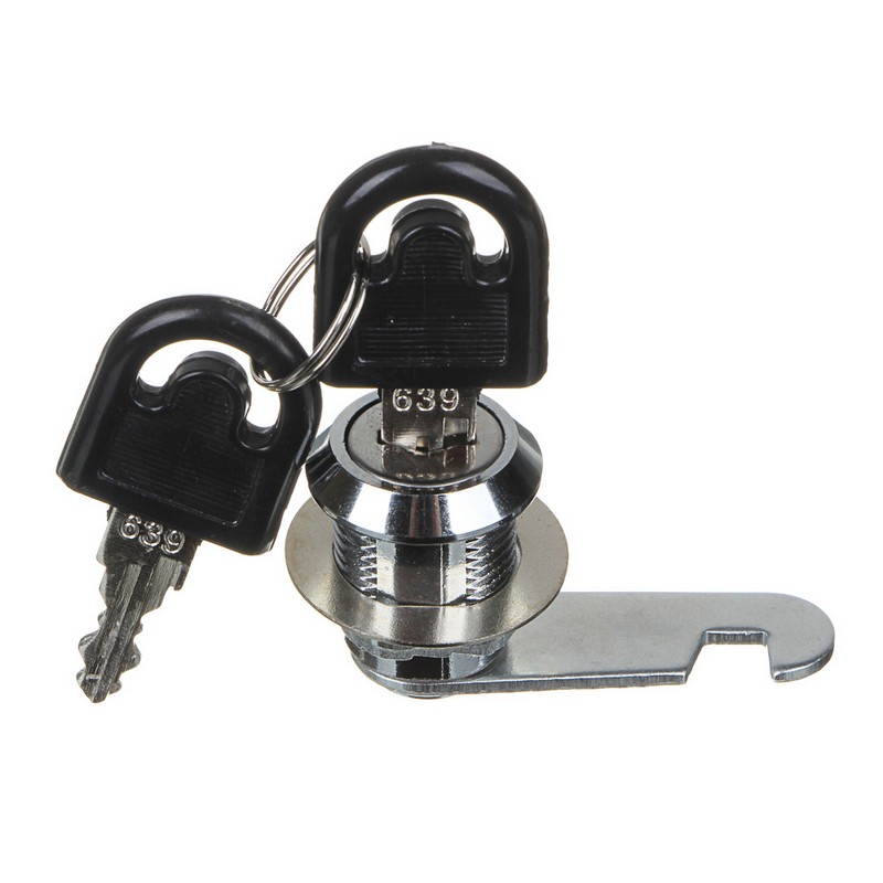 Замок для электрощита, резьба 20мм, 2 ключа ЕРМАК 639-065