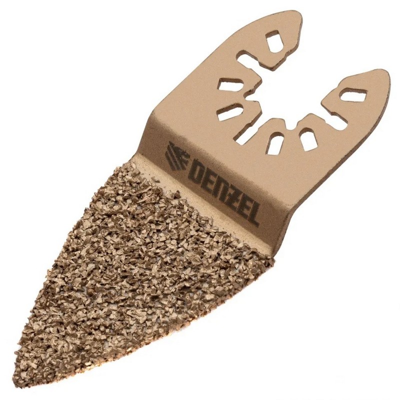 Насадка для МФИ полотно карбидное узкое по плитке, дереву, 33мм Denzel 782321