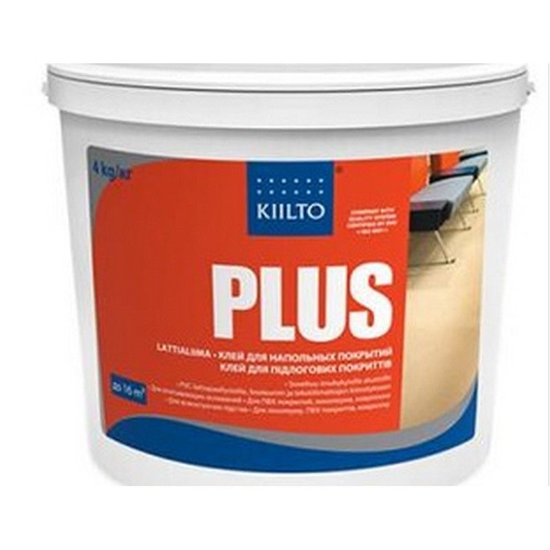 Клей для  бытового линолеума KILTO PRO PLUS  (4кг)