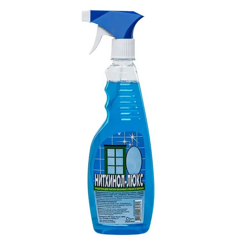 Чистящее средство для стекол/зеркал Нитхинол-люкс 0,5л Триггер
