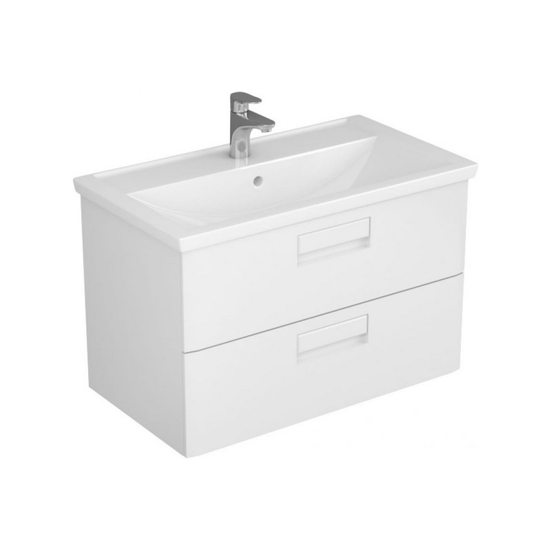 Тумба БЬЕЛЛА Т18-5 под умывальник "ФОСТЕР" белая