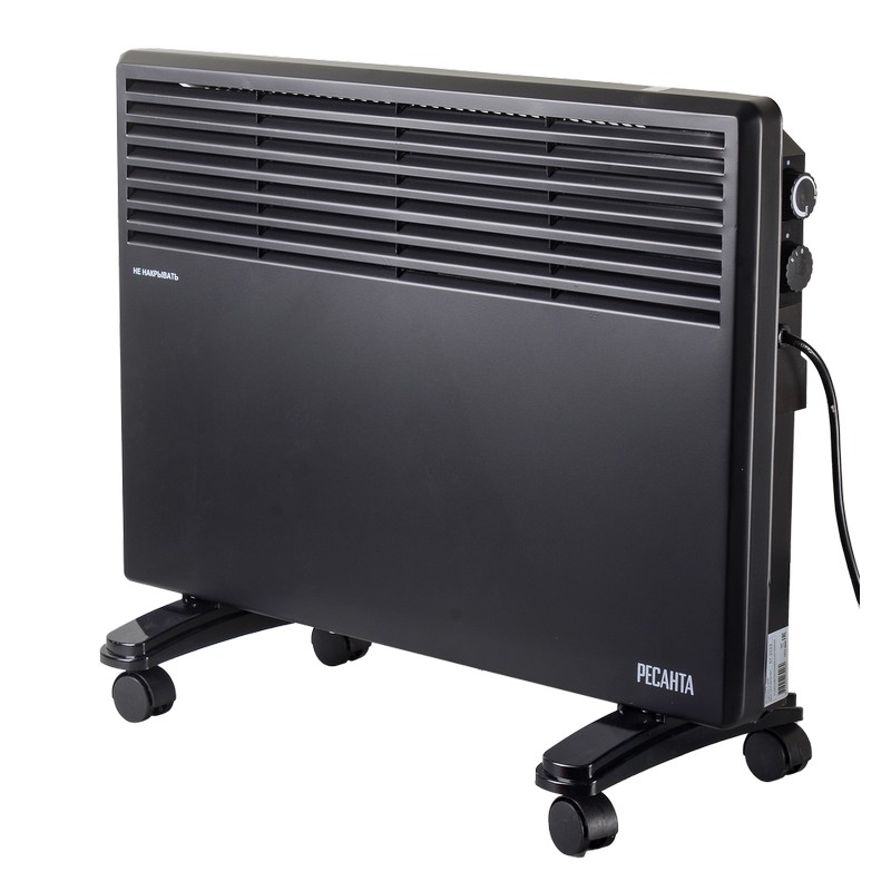 Конвектор РЕСАНТА ОК-1600Ч, 1600/800вт черный