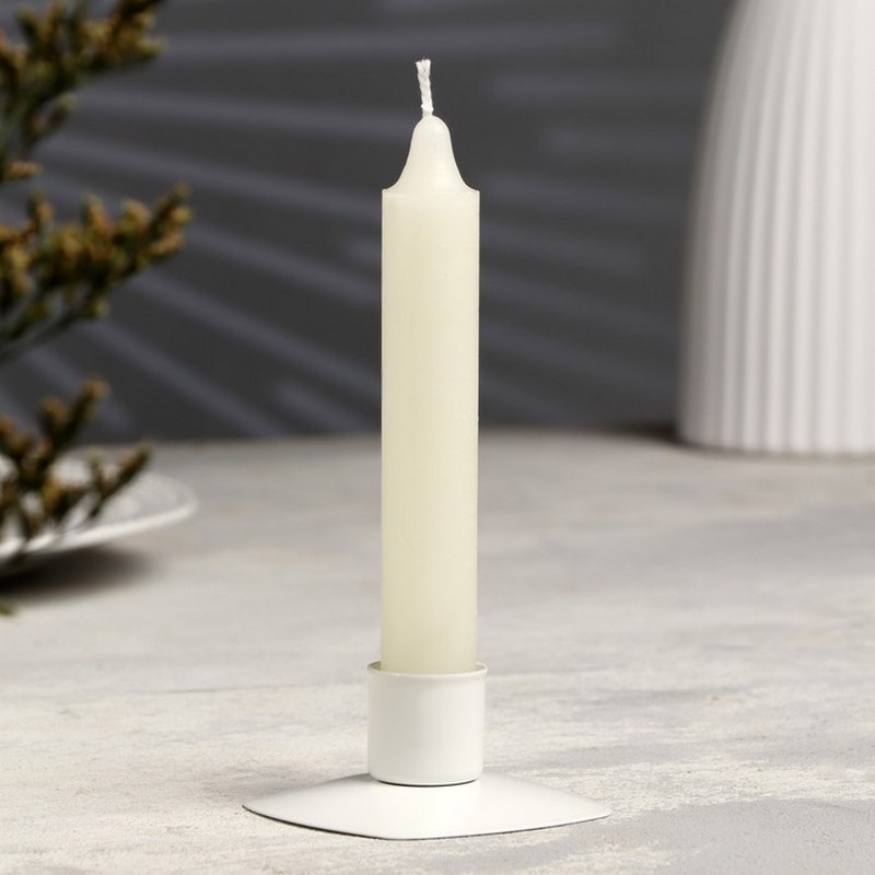 Свеча хозяйственная,  40 грамм, белая 