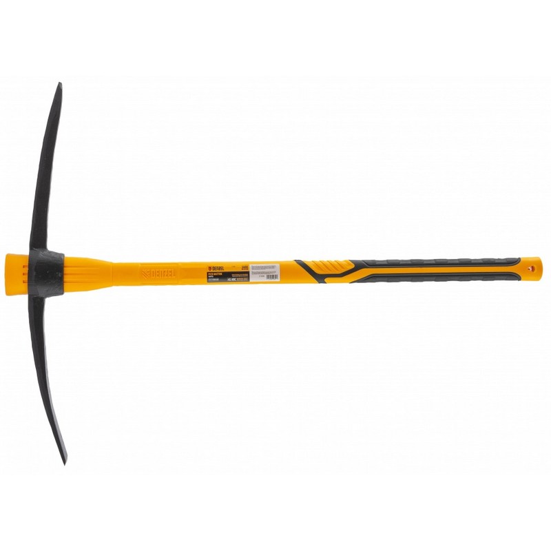 Кирка 3000г фиберглас.обрезин.рукоят. 900мм Denzel 21836